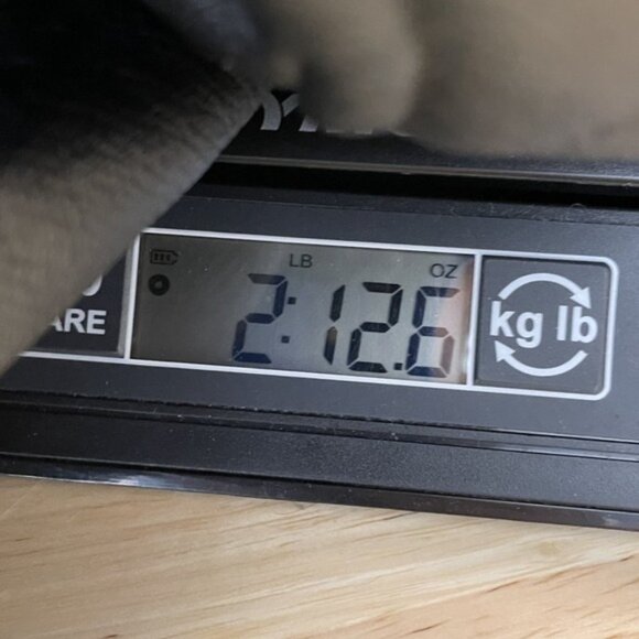 Black Leather Faux Fur Lined Jacket Womens Large Black Belted Hooded Winter Chic - Picture 8 of 8